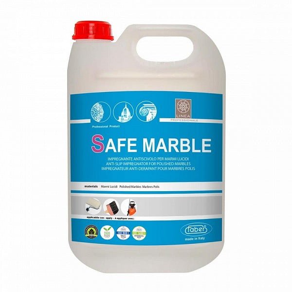 Tratament anti alunecare Safe Marble, 1l, Faber, pe baza de apa pentru marmura, travertin, calcar 1